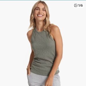 Vuori Sage Green Tank Top